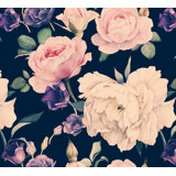 Large Floral Print Wallpaper Wayfair