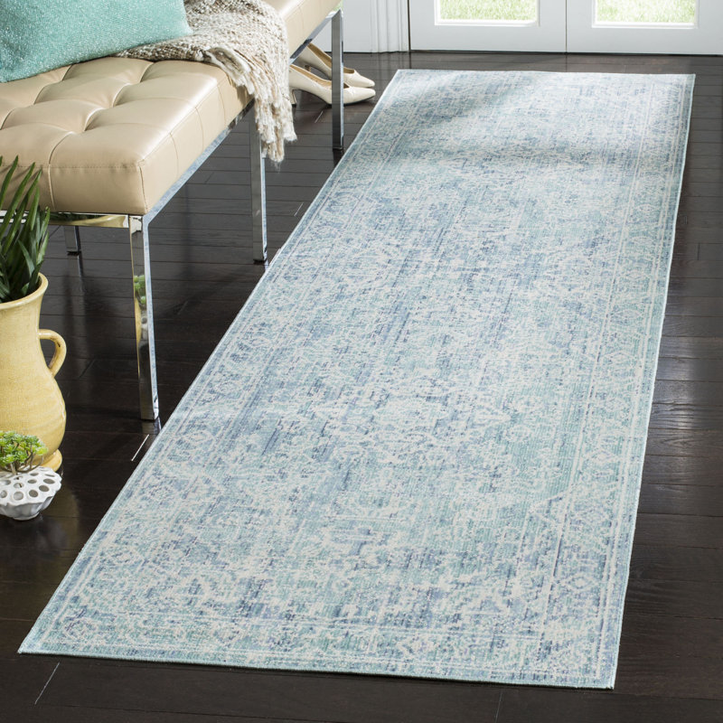 Bungalow Rose Chauncey Seafoam Blue Area Rug Wayfair Chauncey Seafoam Blue Area Rug