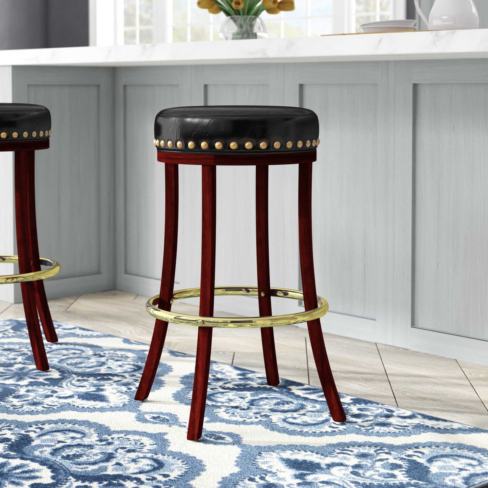 wayfair backless bar stools