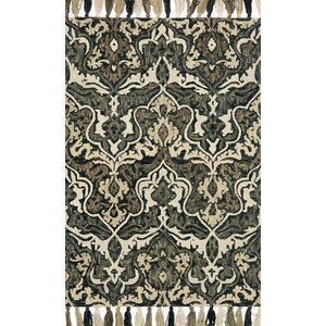 Farrah Black/Brown Area Rug