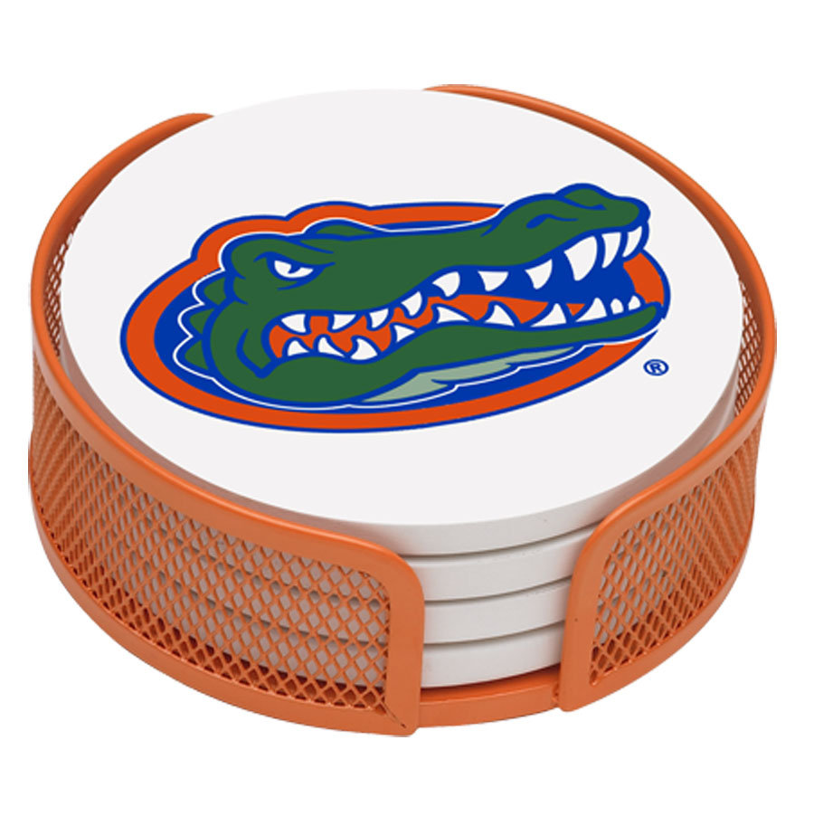 Thirstystone University Of Florida Collegiate Gift Set 5 Piece Coaster Set With Holder Wayfair