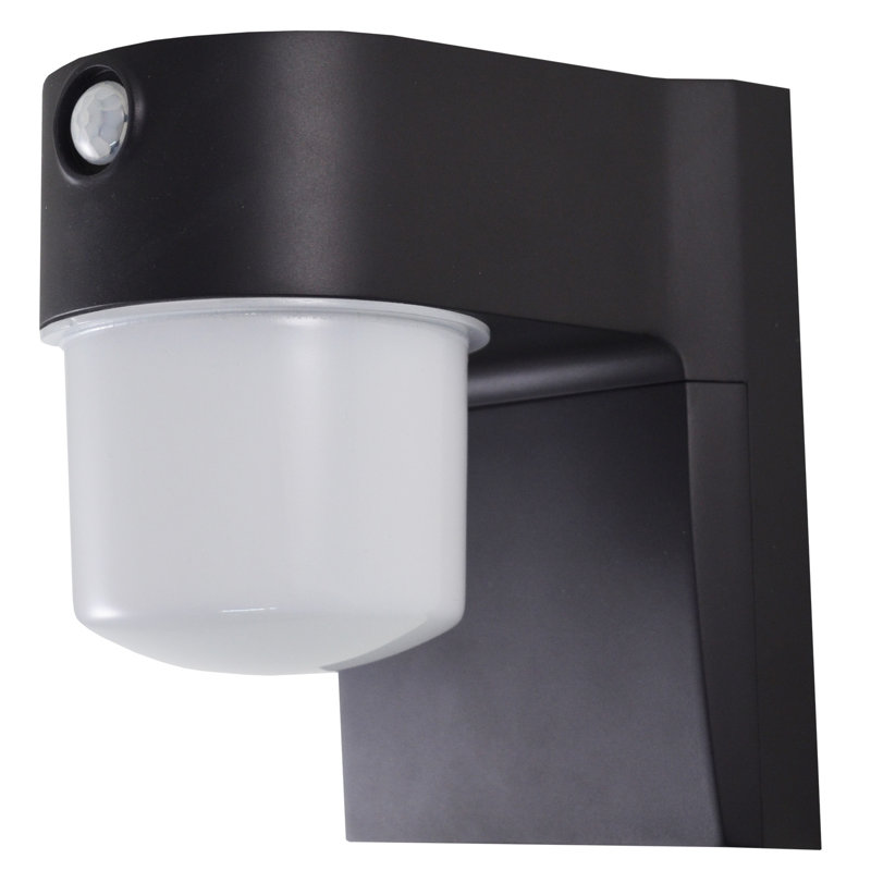Stonepoint Jelly Jar 9 Watt Outdoor Security Wall Pack With Motion Sensor Wayfair