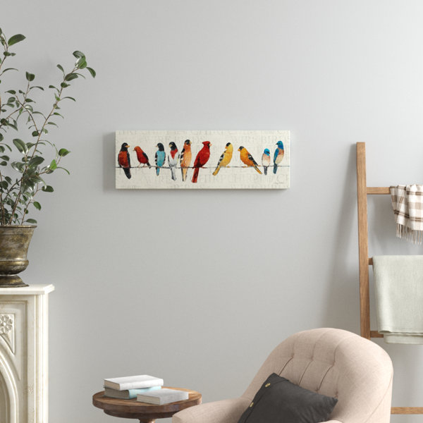 The Usual Suspects Birds On A Wire Avery Tillmon Graphic Art
