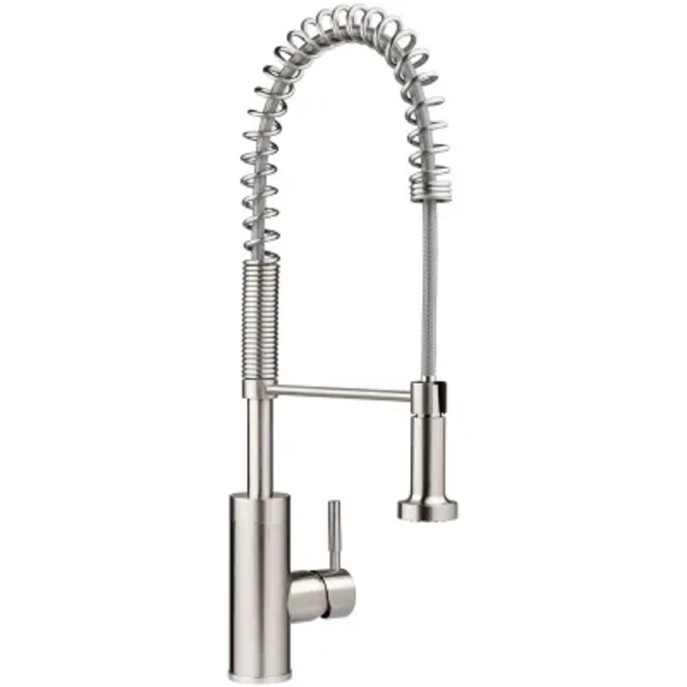 LARGE STAINLESS STEEL PULL CORD LIGHT SWITCH HANDLE WEIGHT SPIRAL PATTERN