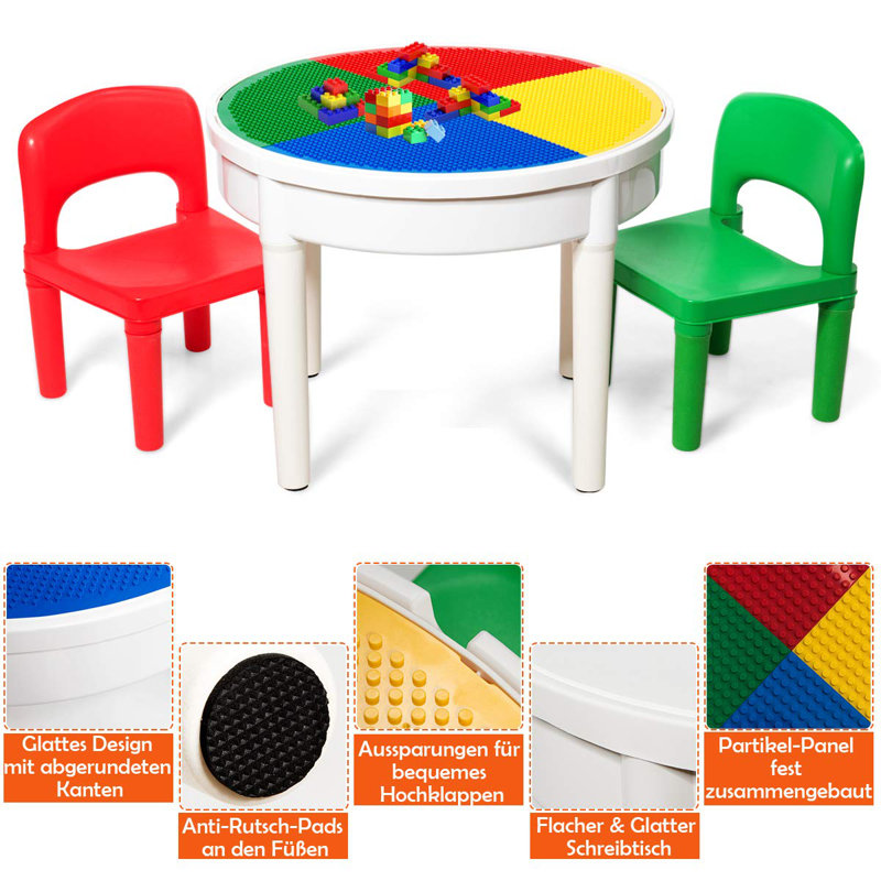 Isabelle Max Shaw Children S 3 Piece Table And Chair Set