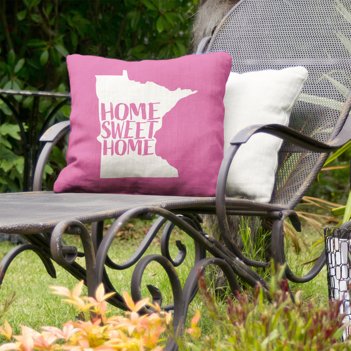 East Urban Home Home Sweet Indoor Outdoor Throw Pillow Wayfair
