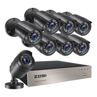 wireless security cameras 8 pack