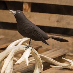 Black Crow Decor Figurine
