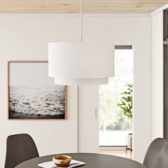 dining room drum pendant lighting
