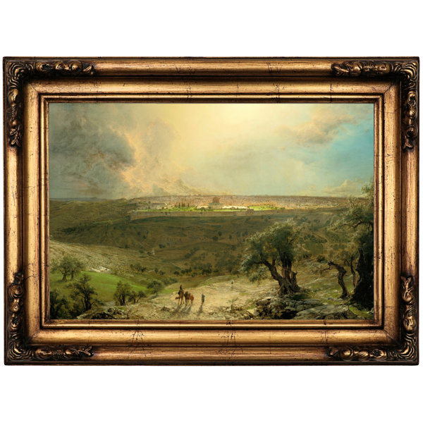 Frederic Church Jerusalem from the Mount of Olives Giclee Paper Print Poster