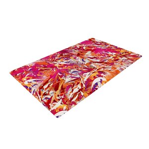 Danny Ivan You Red/Pink Area Rug
