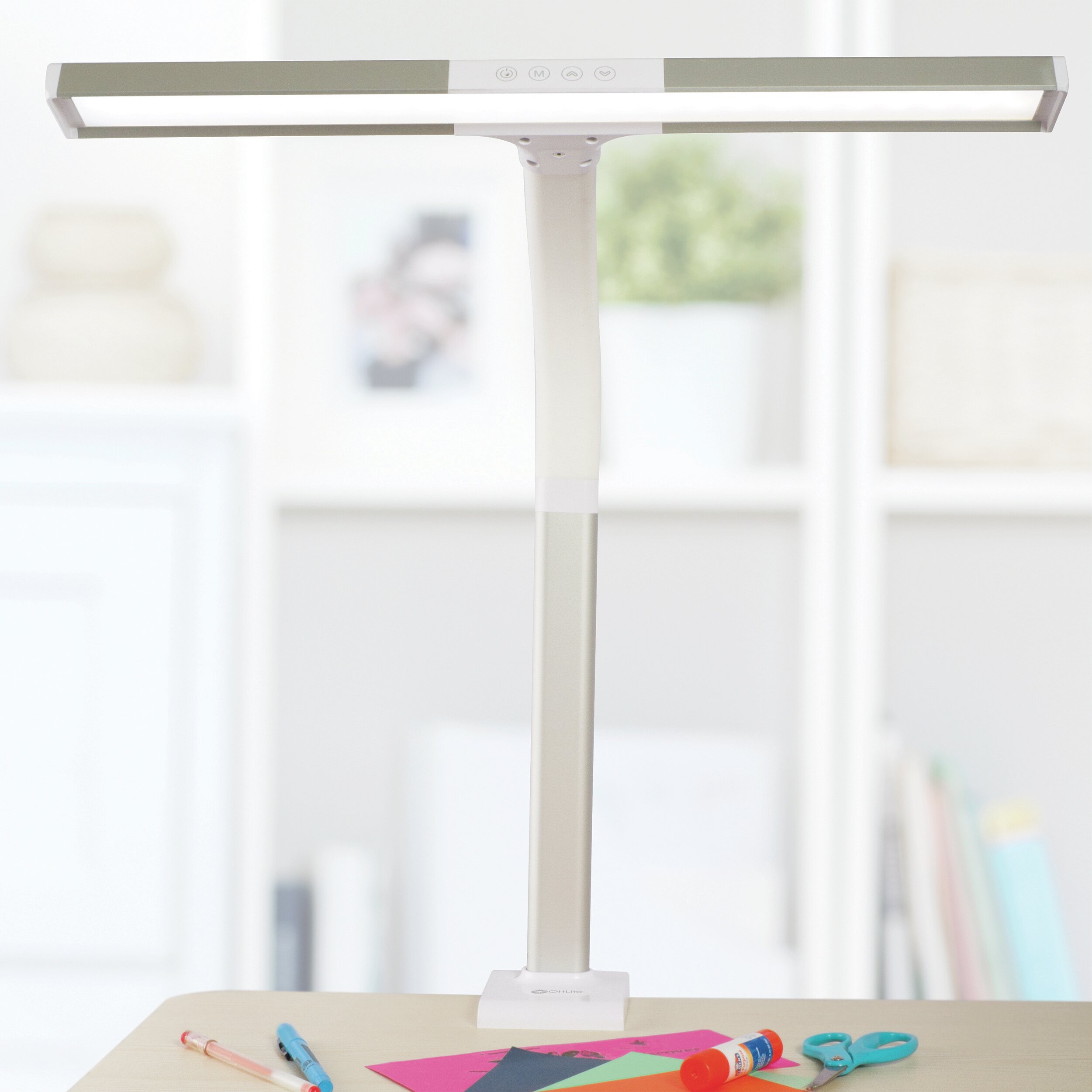 wide desk lamp