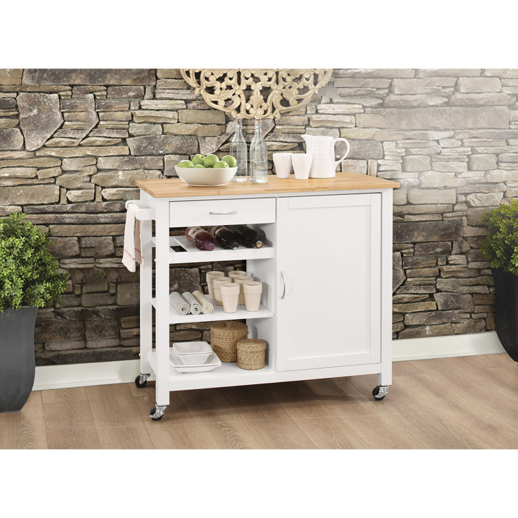 Rosecliff Heights Callisburg Kitchen Cart Wayfair