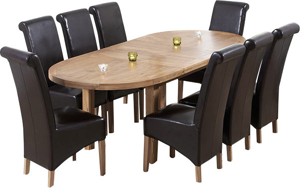 Ophelia Co Extendable Dining Set With 8 Chairs Wayfair Co Uk