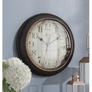 Three Hands Corp Clock Wayfair Hartsburg 12 Wall Clock By Three Posts