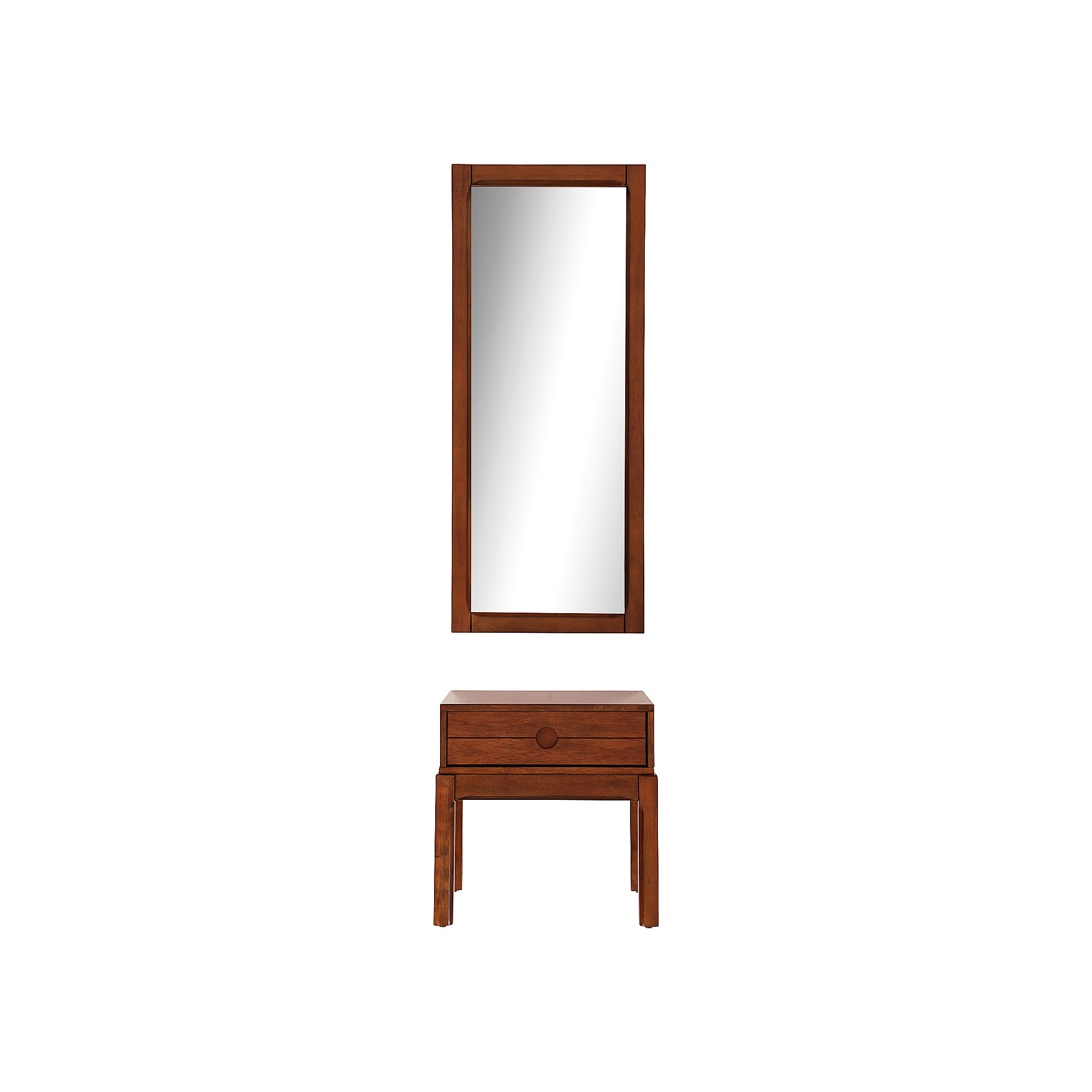 Bloomsbury Market Ciara Side Table With Mirror