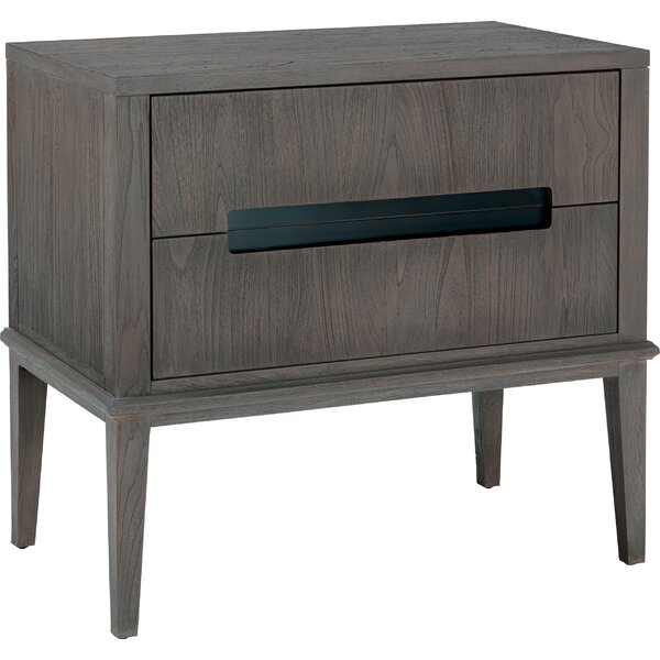 Driftwood Grey Nightstand Wayfair