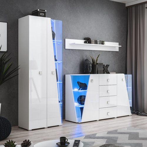 Orren Ellis Tito Entertainment Center For Tvs Up To 65 Wayfair