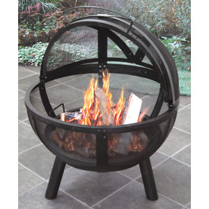 Landmann Ball Of Fire Steel Wood Burning Fire Pit Jingjo Terrear