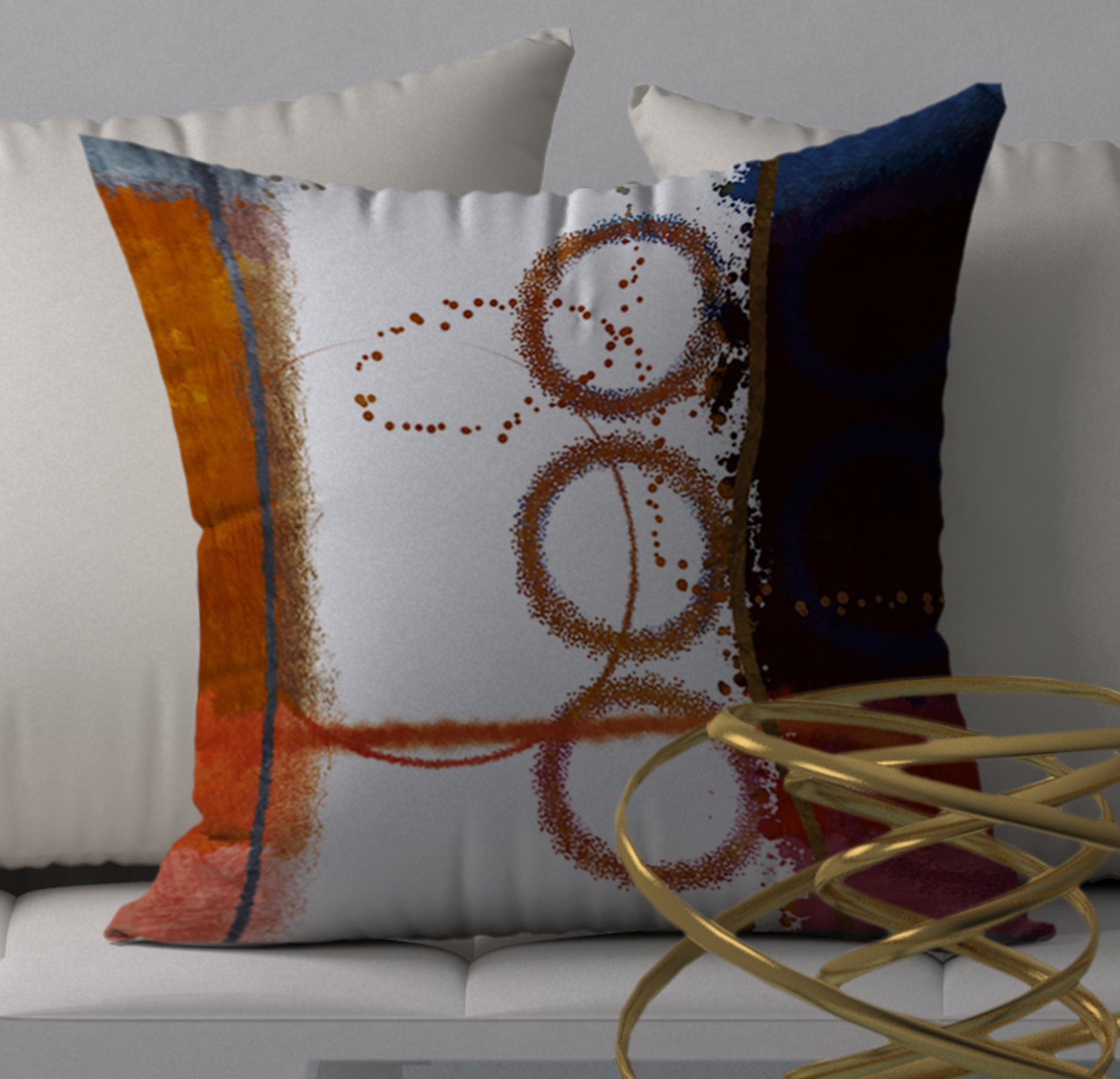 Orren Ellis Drool Share Square Pillow Cover & Insert Wayfair