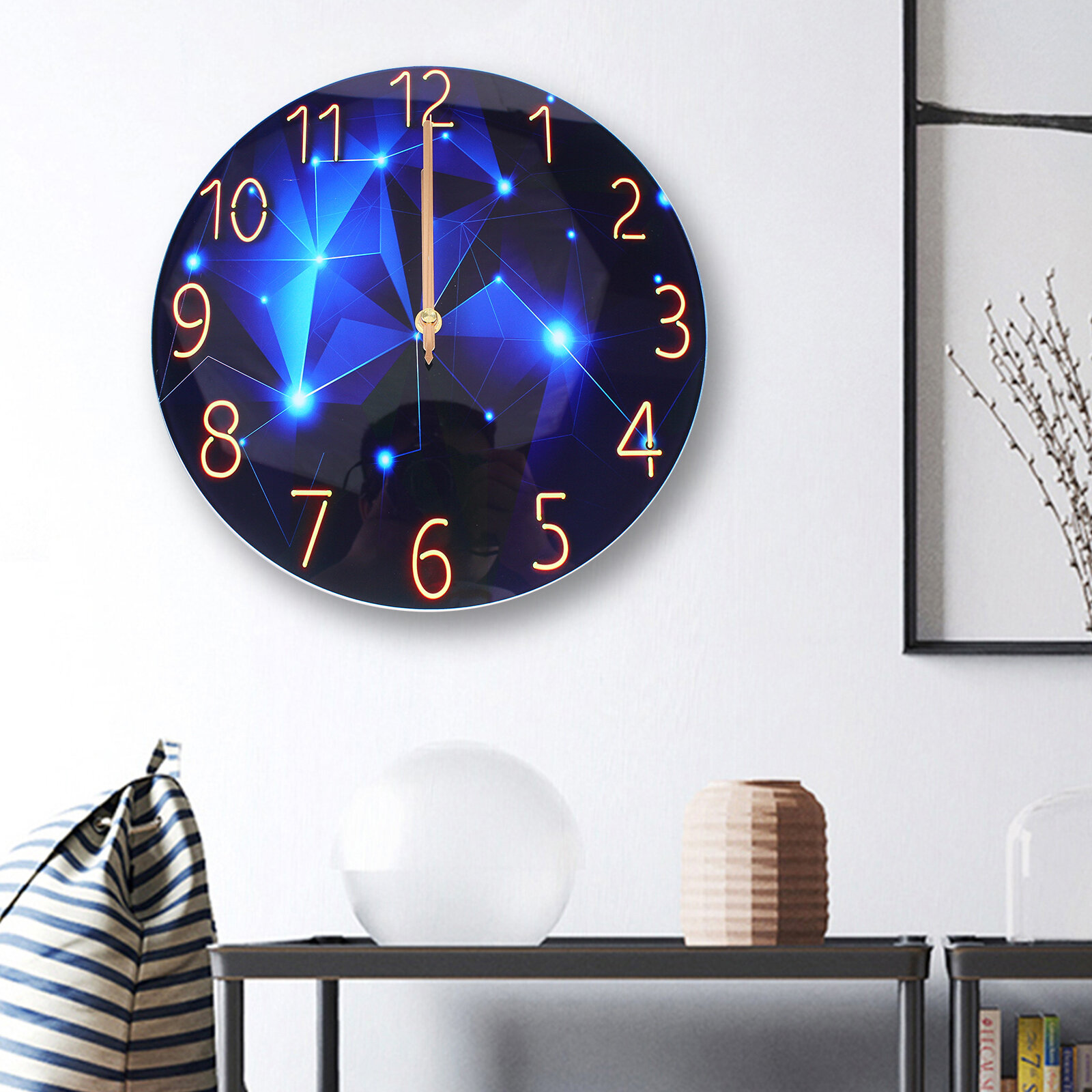 Wrought Studio Lidderdale Wall Clock & Reviews | Wayfair