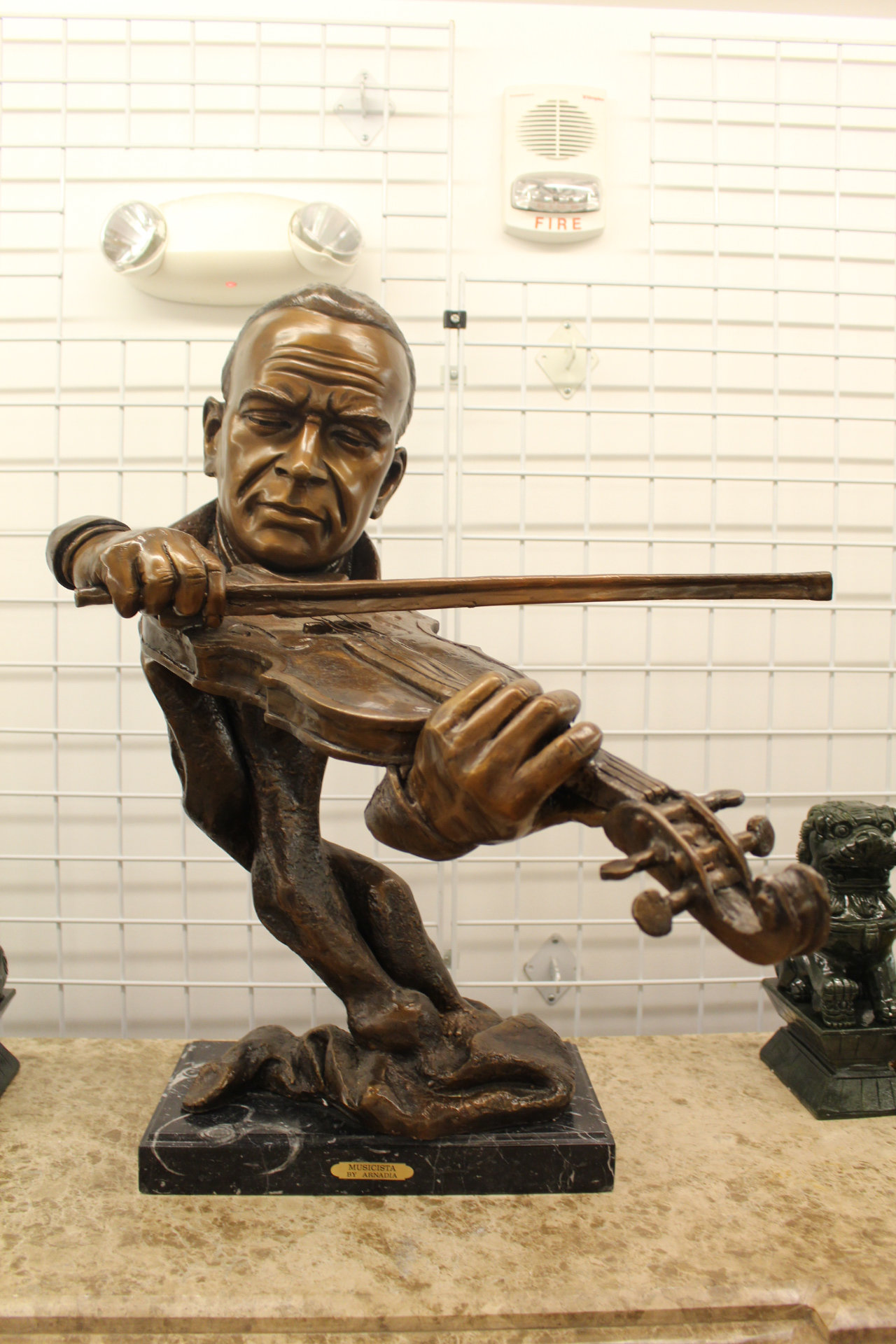 Nifao Statues Musician Bust of Violin Musician Statue Wayfair