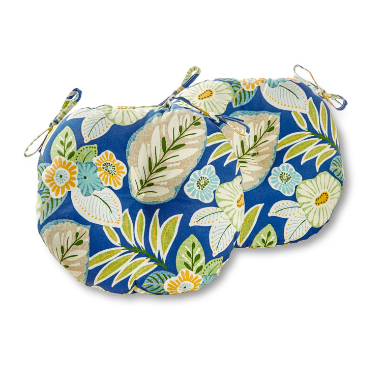 15 inch bistro chair cushions