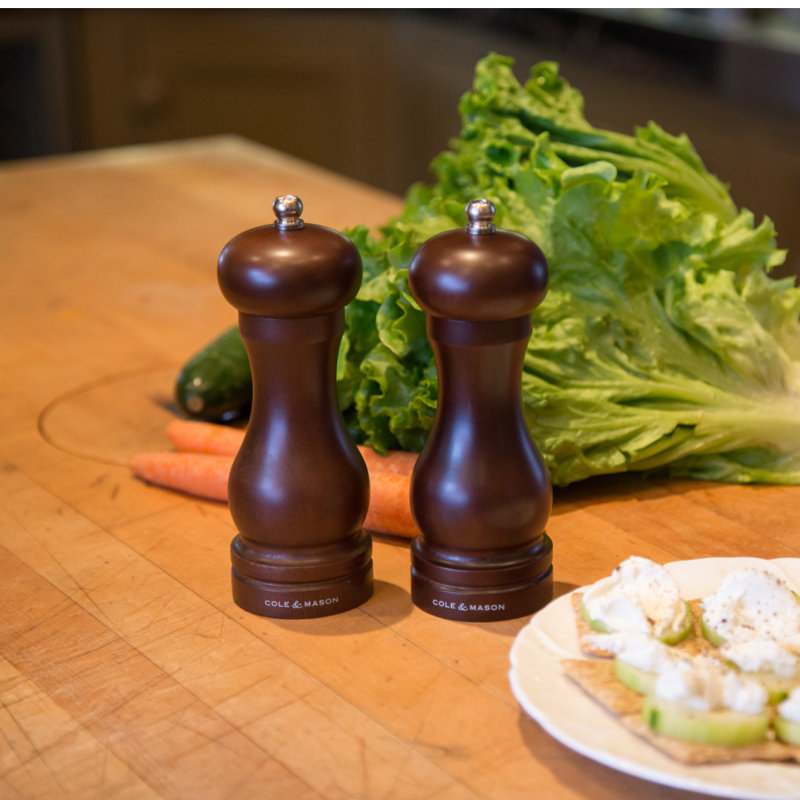 Cole Mason 2 Piece Salt And Pepper Grinder Set Reviews Wayfair More for my everyday things collection for my project eat game. wayfair
