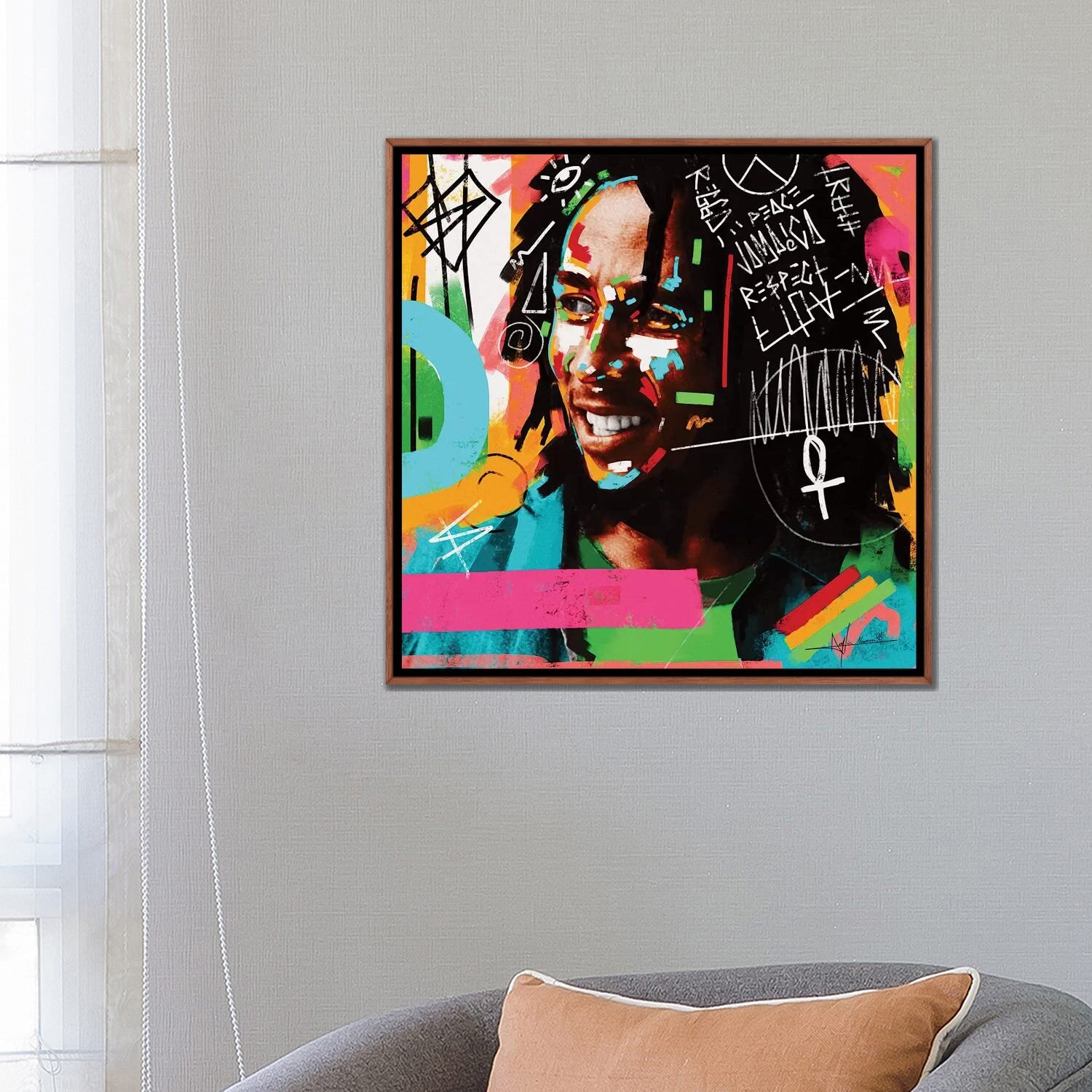 Bless international Bob Peace by Nuwarhol - Painting | Wayfair