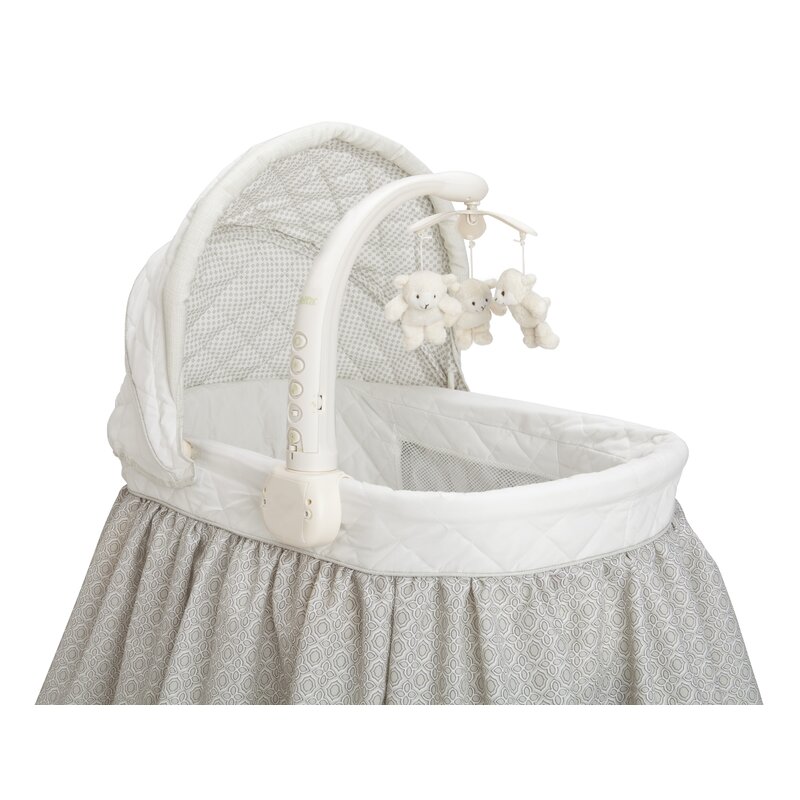 delta bassinet with mobile