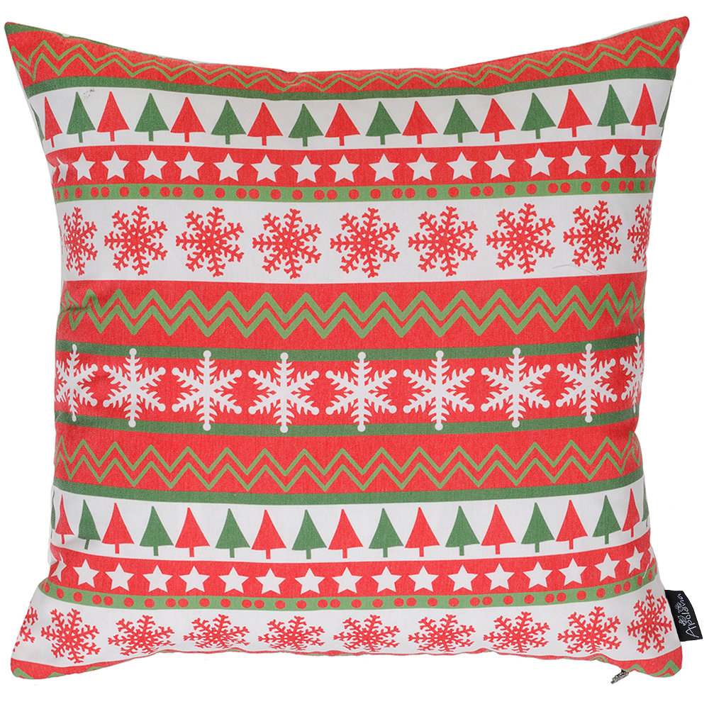 snowflake throw pillow covers