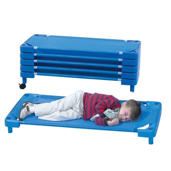 Children's Factory Stackable Assembled Kids Cot & Reviews | Wayfair