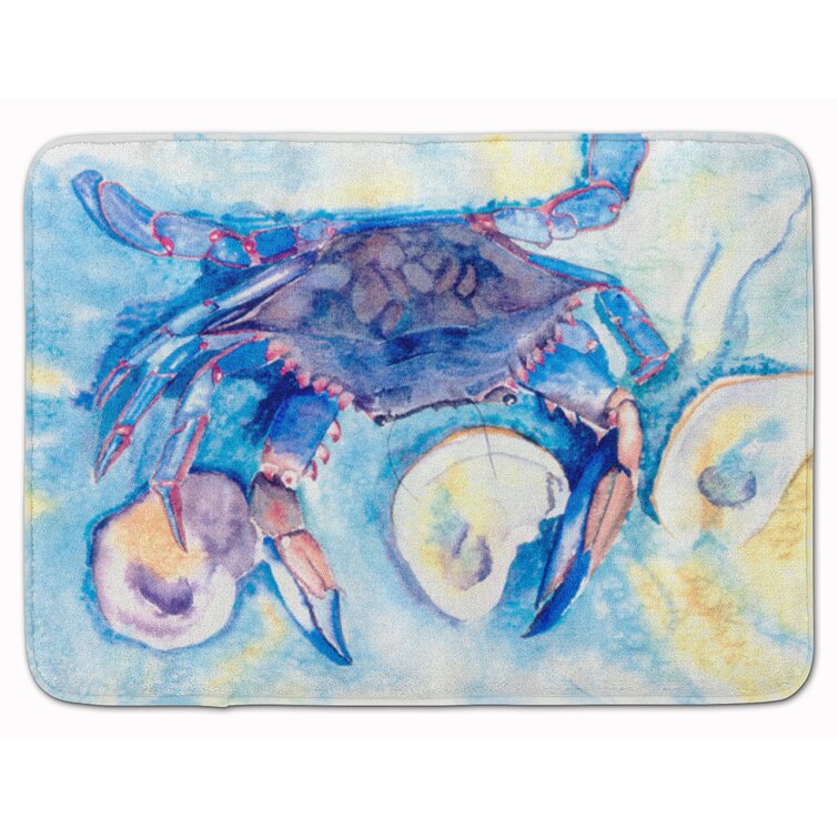 Baby Bath Mats Non Slip Pack Of 4 Crab Design 