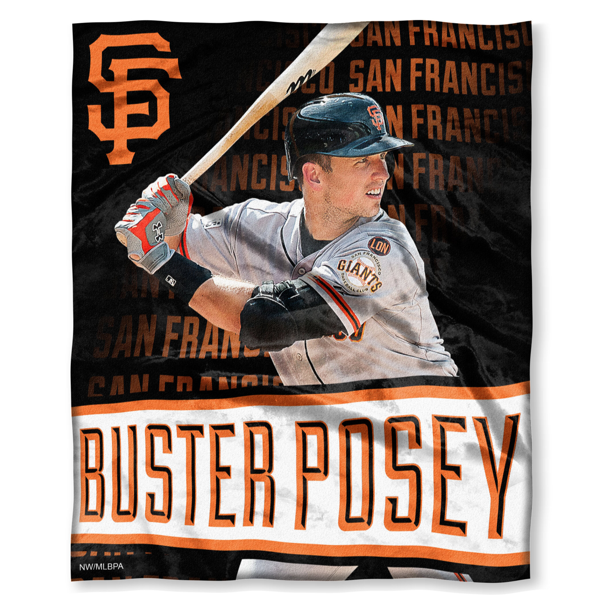 Northwest Co Mlb San Francisco Giants Buster Posey Touch Throw Wayfair