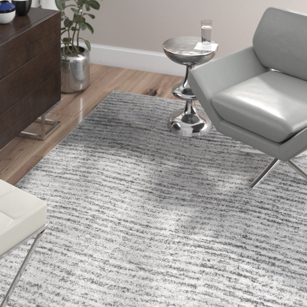 Wade Logan Bismark Gray Area Rug Reviews Wayfair