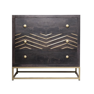 Abou 3 Drawer Dresser by Wrought Studio