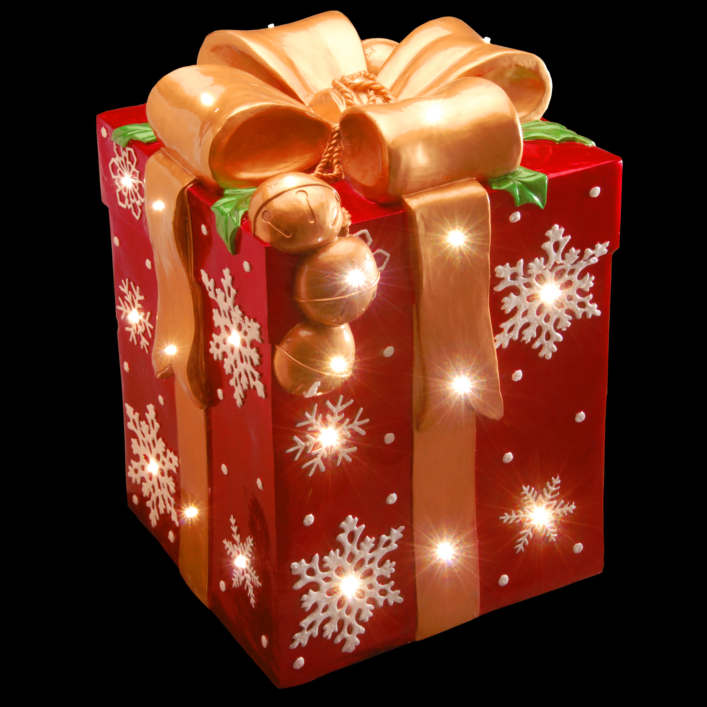 Lighting gifts. Gift Box decorative big.