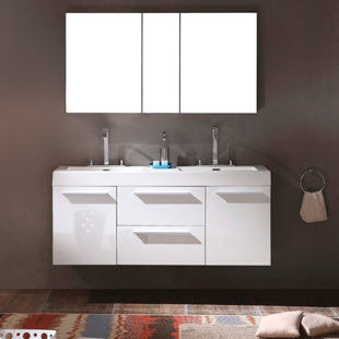 51 55 Double Vanities You Ll Love In 2021 Wayfair Ca