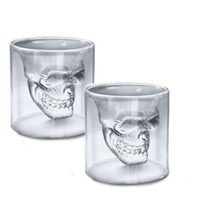 Double Skull Shot Glass (Set of 4)