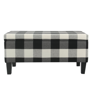 Go to store & view more images August Grove Shetye Decorative Upholstered Storage Bench