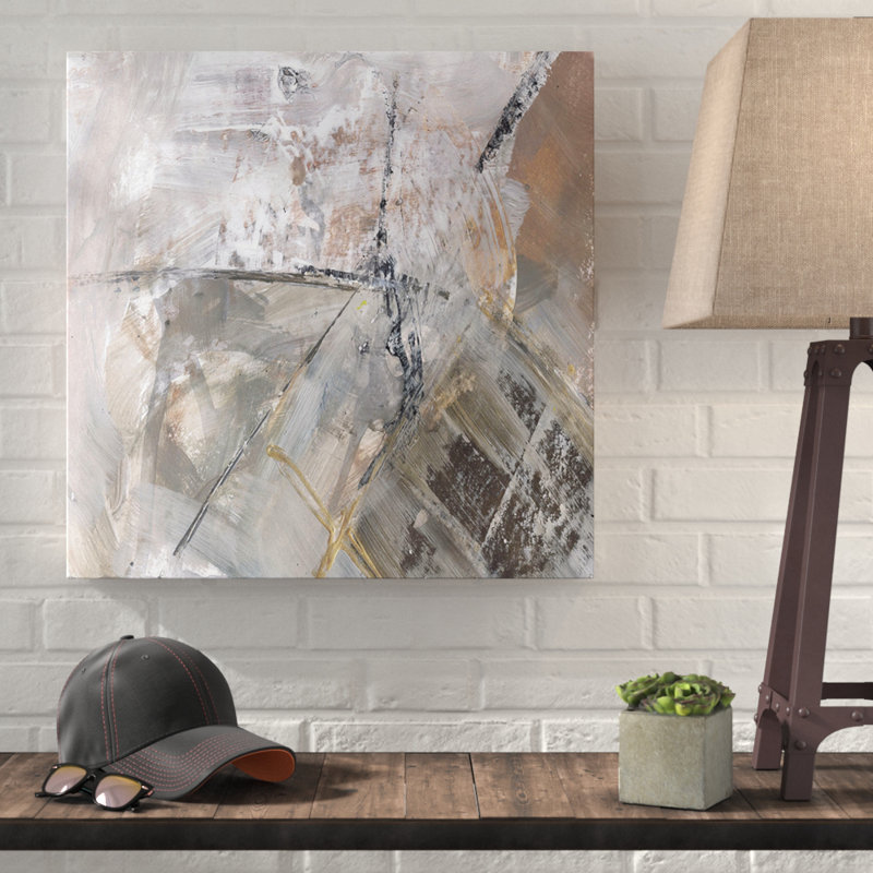 East Urban Home Leinwandbild Abstrakt 666 &amp; Bewertungen Wayfair.de