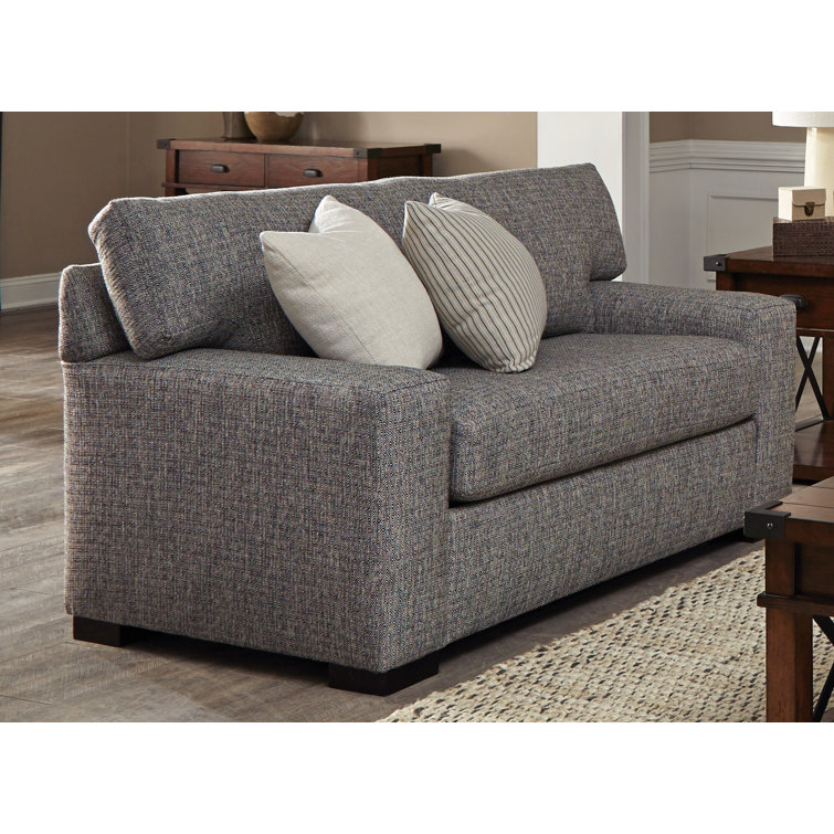 Winston Porter Osgood Square Arm Sofa Bed With Reversible Cushions Reviews Wayfair