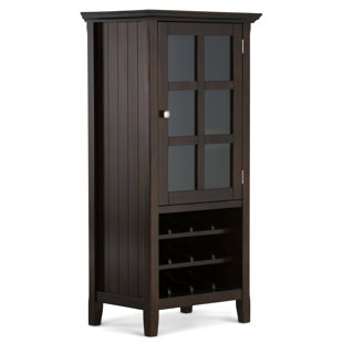 Mayna 12 Bottle Floor Wine Cabinet