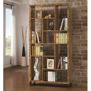Go to store & view more images Croyle Geometric Bookcase by Brayden Studio