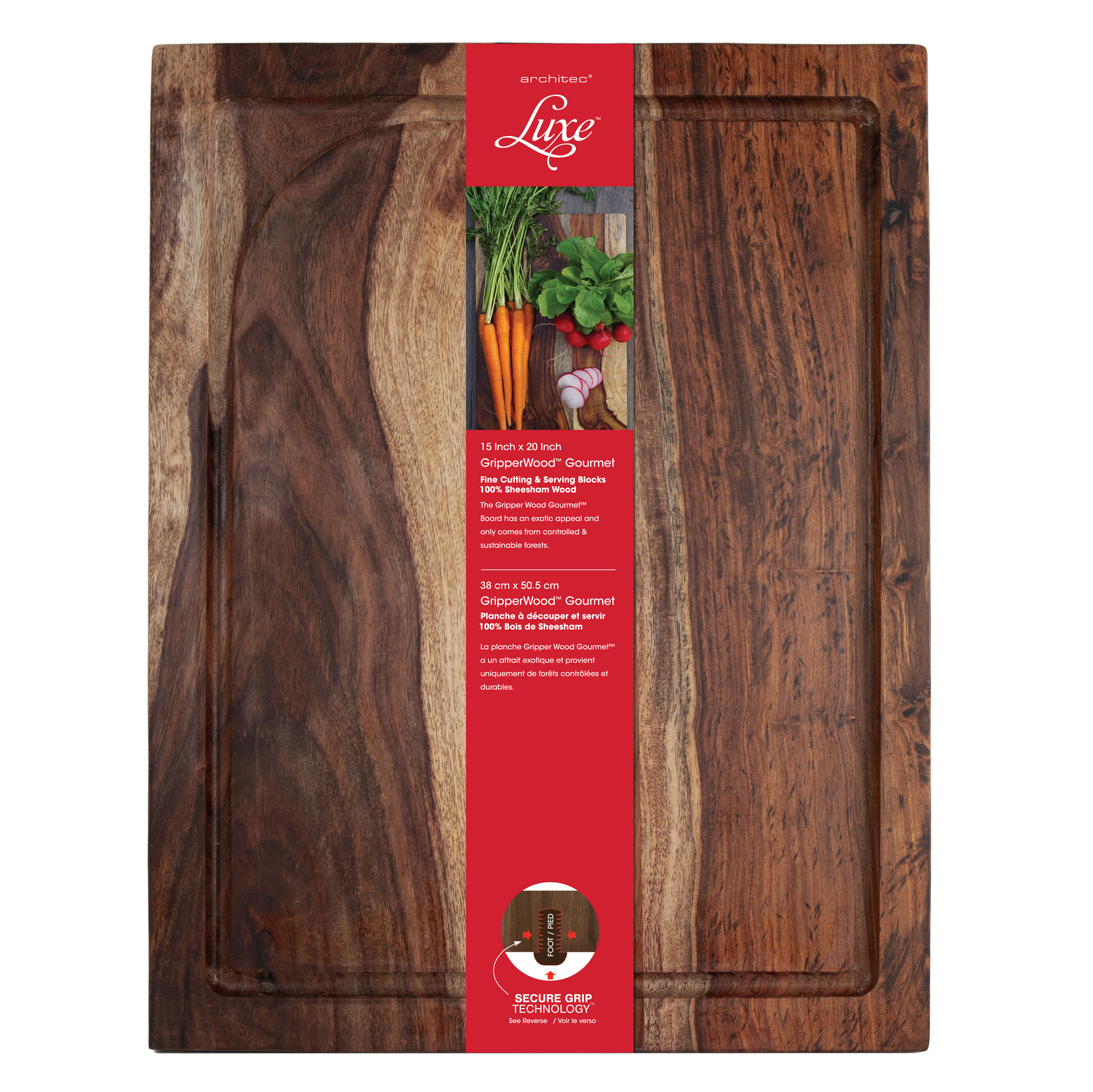 Architec Sheesham Wood Gourmet Cutting Board Reviews Wayfair
