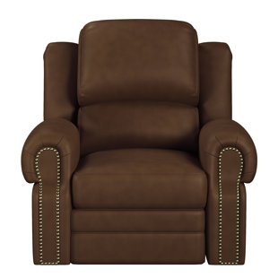 Hilltop Leather Manual Recliner by Westland and Birch Read Reviews