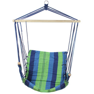 Go to store & view more images Highland Dunes Blade Striped Chair Hammock
