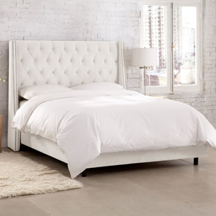 Go to store & view more images Rosdorf Park Beesley Upholstered Panel Bed