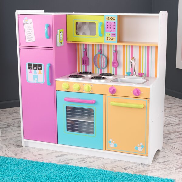 kidkraft deluxe big and bright kitchen assembly