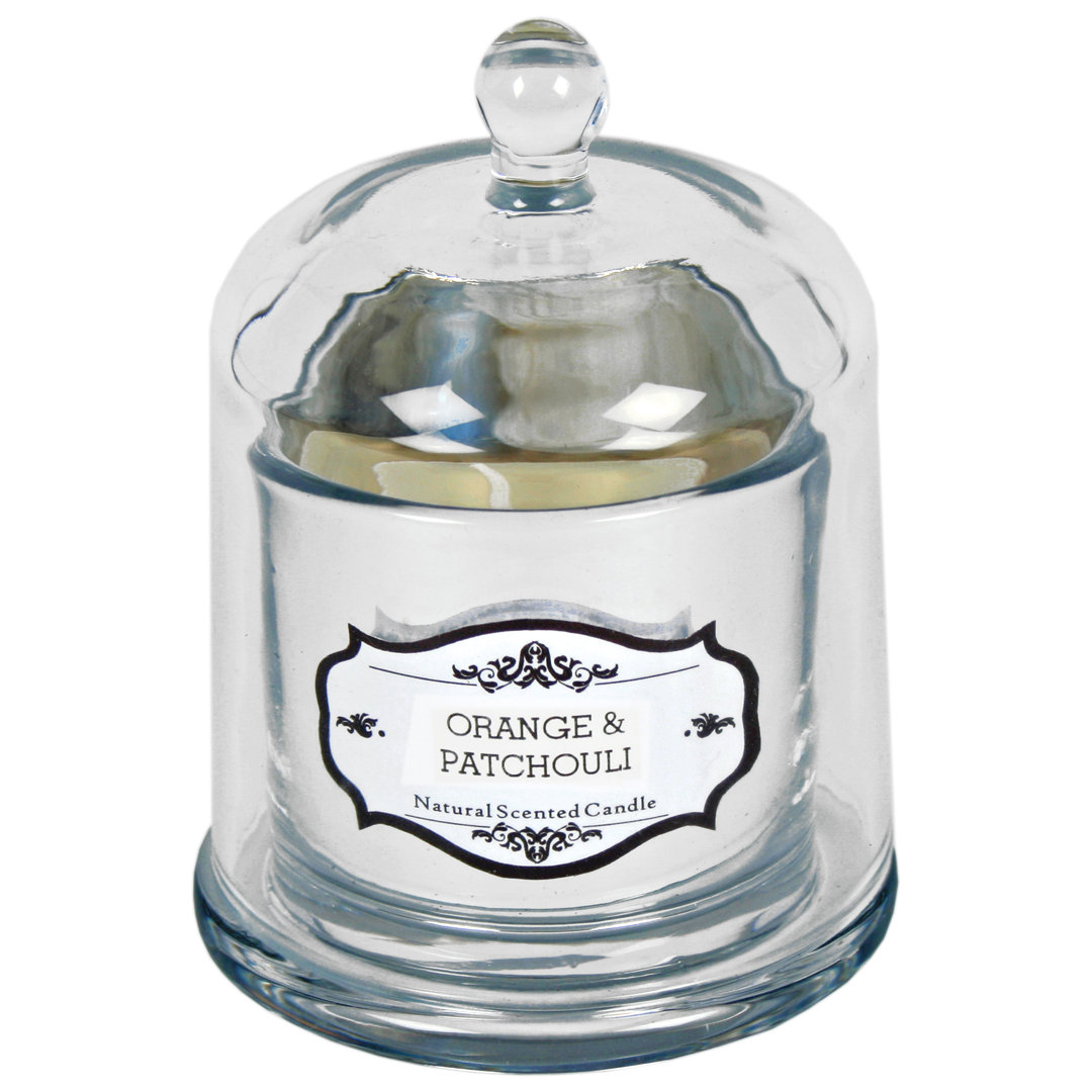 Orange and Patchouli Scented Jar Candle